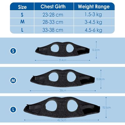 HausPets Correa de nailon para perros de 120 cm, ergonómica antideslizante