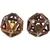 Sosoport 2x molar cat ball with bell, chew toy for pets, silver Sosoport 2x molar cat ball with bell, chew toy for pets, silver