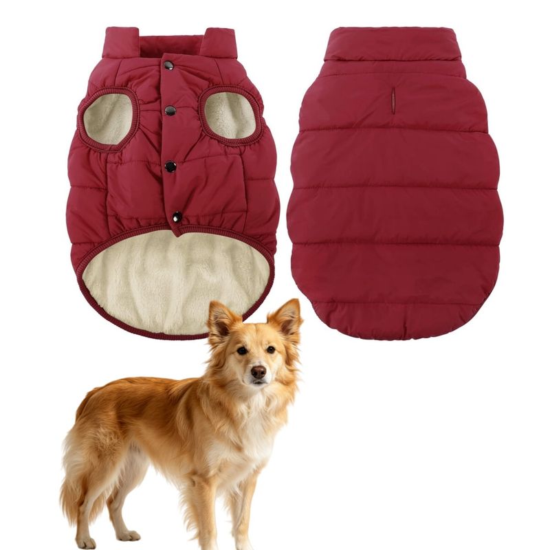 HausPets Winterhundemantel Wasserdicht Polar gefüttert M