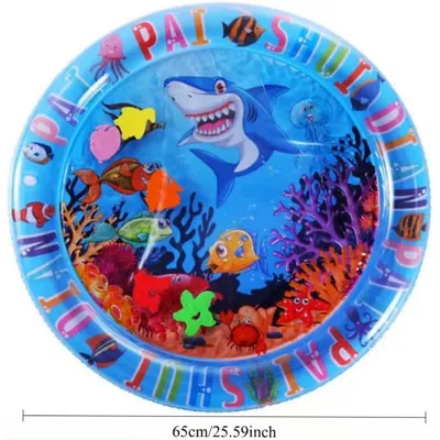 HausPets Lit à eau chat taille rafraîchissant S 65x65cm avec jouets HausPets Lit à eau chat taille rafraîchissant S 65x65cm avec jouets