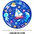 HausPets Tapis refroidissement chat chien 100x100cm bleu rafraîchissant HausPets Tapis refroidissement chat chien 100x100cm bleu rafraîchissant
