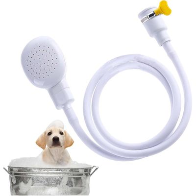 HausPets Douchette Lavabo Animaux Enfant Portable Blanc