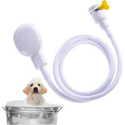 HausPets Douchette Lavabo Animaux Enfant Portable Blanc HausPets Douchette Lavabo Animaux Enfant Portable Blanc