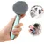 Brosse autonettoyante pour chats et chiens avec bouton de déverrouillage Brosse autonettoyante pour chats et chiens avec bouton de déverrouillage