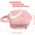 HausPets Brosse bain silicone distributeur shampoing HausPets Brosse bain silicone distributeur shampoing