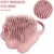 HausPets Brosse bain silicone distributeur shampoing HausPets Brosse bain silicone distributeur shampoing