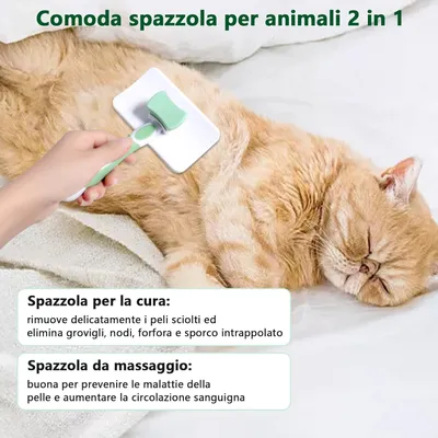 Brosse Chiens Chats, Brosse Épiler Animaux Compagnie, Toilettage Clic Poils Brosse Chiens Chats, Brosse Épiler Animaux Compagnie, Toilettage Clic Poils