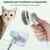 Brosse Chiens Chats, Brosse Épiler Animaux Compagnie, Toilettage Clic Poils Brosse Chiens Chats, Brosse Épiler Animaux Compagnie, Toilettage Clic Poils
