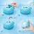 HausPets Brosse bain silicone bleue shampoing intégré HausPets Brosse bain silicone bleue shampoing intégré