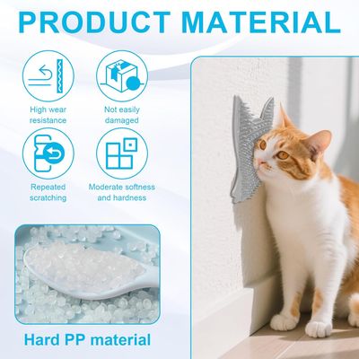 2 Pièces Brosse Brosses Toilettage Brosse Poil Chats, Massage D'angle Chats