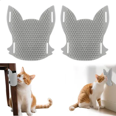 2 Pièces Brosse Brosses Toilettage Brosse Poil Chats, Massage D'angle Chats 2 Pièces Brosse Brosses Toilettage Brosse Poil Chats, Massage D'angle Chats
