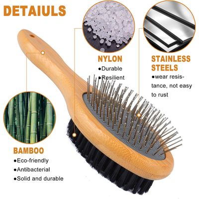 HausPets Brosse double face massage chien/chat