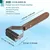 HausPets Brosse Coat King anti-poils tous types HausPets Brosse Coat King anti-poils tous types