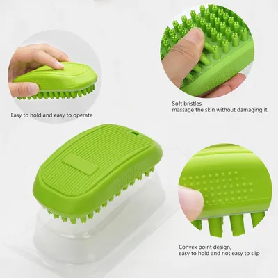 HausPets Brosse bain caoutchouc massage chat/chien HausPets Brosse bain caoutchouc massage chat/chien