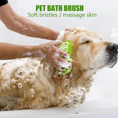 HausPets Brosse bain caoutchouc massage chat/chien HausPets Brosse bain caoutchouc massage chat/chien