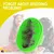 HausPets 2 brosses bain silicone poignée réglable HausPets 2 brosses bain silicone poignée réglable