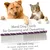 Meetory Toilettage dos métal 16 cm Aléatoire Peigne chien Pet Cat Peigne en