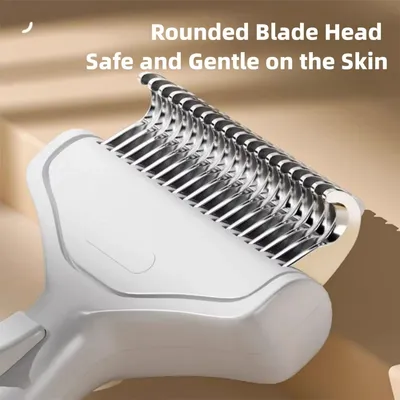 HausPets Brosse Démêlante Blanc Chien Chat Épression HausPets Brosse Démêlante Blanc Chien Chat Épression