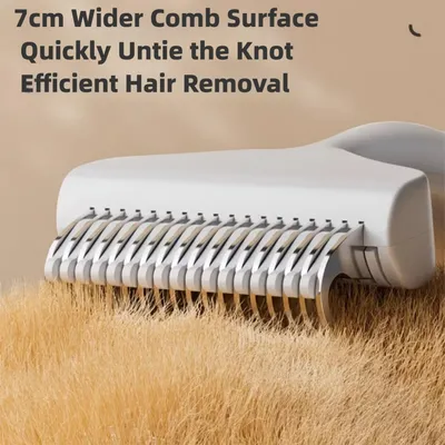 HausPets Brosse Démêlante Blanc Chien Chat Épression HausPets Brosse Démêlante Blanc Chien Chat Épression