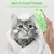 4 Pcs Toiletteur Brosses Brosse D’angle Chats, Massage Silicone Chats, Auto 4 Pcs Toiletteur Brosses Brosse D’angle Chats, Massage Silicone Chats, Auto