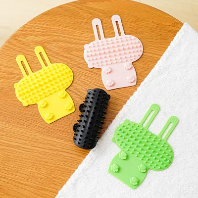 4 Pcs Toiletteur Brosses Brosse D’angle Chats, Massage Silicone Chats, Auto 4 Pcs Toiletteur Brosses Brosse D’angle Chats, Massage Silicone Chats, Auto