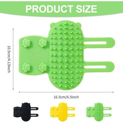 4 Pcs Toiletteur Brosses Brosse D’angle Chats, Massage Silicone Chats, Auto