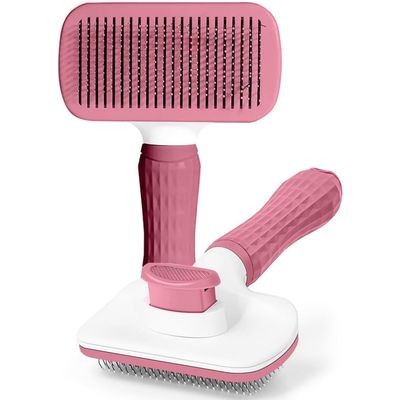 Brosse Rose Chiens Chats, Brosses Animaux Compagnie Longs Courts, des les
