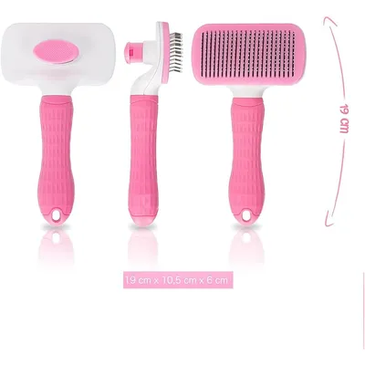 Brosse Rose Chiens Chats, Brosses Animaux Compagnie Longs Courts, des les Brosse Rose Chiens Chats, Brosses Animaux Compagnie Longs Courts, des les
