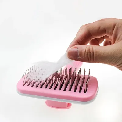 Brosse Rose Chiens Chats, Brosses Animaux Compagnie Longs Courts, des les Brosse Rose Chiens Chats, Brosses Animaux Compagnie Longs Courts, des les
