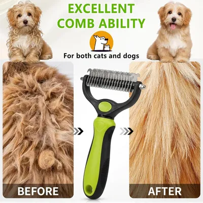 HausPets Brosse double face 17+9 dents pro HausPets Brosse double face 17+9 dents pro