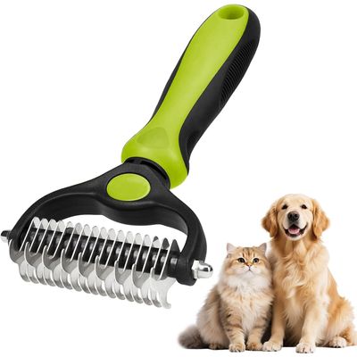 HausPets Brosse double face 17+9 dents pro