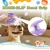 HausPets Brosse douche 2-en-1 violet poils longs/courts HausPets Brosse douche 2-en-1 violet poils longs/courts