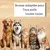 HausPets Brosse double lame pro sous-poil nœuds