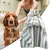 HausPets Bademantel Hund Mikrofaser Absorbierend HausPets Bademantel Hund Mikrofaser Absorbierend