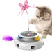 HausPets Interaktives Katzenspielzeug Schmetterling, Ball, Federn