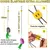 HausPets jouet extensible chat suspendu intérieur 3 souris HausPets jouet extensible chat suspendu intérieur 3 souris