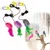 HausPets jouet extensible chat suspendu intérieur 3 souris HausPets jouet extensible chat suspendu intérieur 3 souris