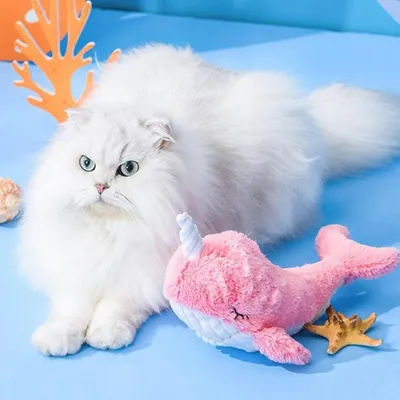 HausPets poisson électrique oscillant USB chat chien interactif Rose HausPets poisson électrique oscillant USB chat chien interactif Rose