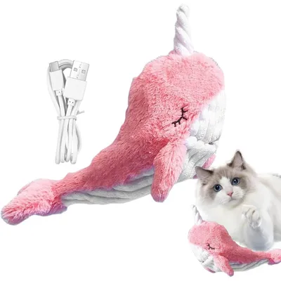 HausPets poisson électrique oscillant USB chat chien interactif Bleu HausPets poisson électrique oscillant USB chat chien interactif Bleu