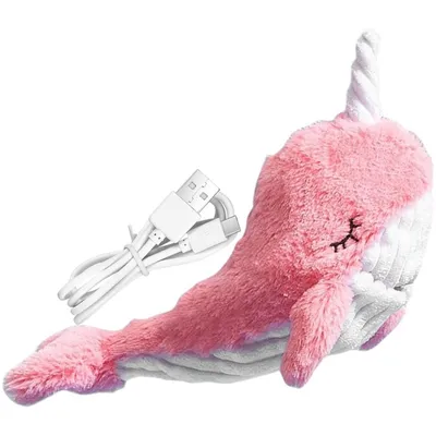 HausPets poisson électrique oscillant USB chat chien interactif Rose HausPets poisson électrique oscillant USB chat chien interactif Rose