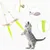 HausPets 3 jouets suspendus chat corde élastique chaton intérieur HausPets 3 jouets suspendus chat corde élastique chaton intérieur