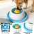 HausPets Bol à Lécher Anti-Glouton Chien avec Balle Rotative Interactive
