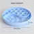HausPets Bol à Lécher Silicone Poisson Anti-Glouton pour Chien