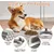 5 Bols Inoxydable Chats, Chatons Chiots, Gamelles Profondes Marque chat en