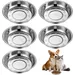 5 Bols Inoxydable Chats, Chatons Chiots, Gamelles Profondes Marque chat en