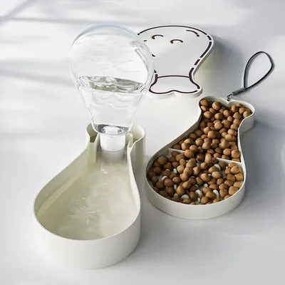 HausPets gourde chien portable multifonction gamelle intégrée voyage