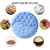 HausPets Bol à Lécher Silicone Poisson Anti-Glouton pour Chien
