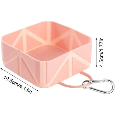 HausPets gamelle voyage chien nourriture pliable 500 ml petit camping car