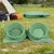HausPets Double gamelle pliable pour chiens et chats