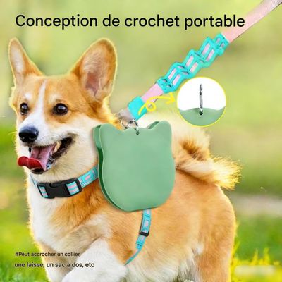 HausPets Double gamelle pliable pour chiens et chats